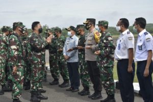 Pjs Bupati Way Kanan Sambut Kunjungan KASAD dan Hadiri Puncak Latihan Ancab Kartika Yudha