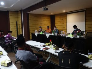 Pj. Sekdakab Lamteng Berikan Arahan Kepada Camat Se-Lamteng diruang BJW Rumah Dinas Bupati