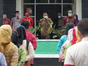 Pemkab Lamteng Terus Berupaya Lakukan Percepatan Penanganan Pandemi Covid-19