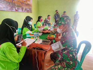 Peduli Sesama, jelang HUT TNI Gelar Donor Darah