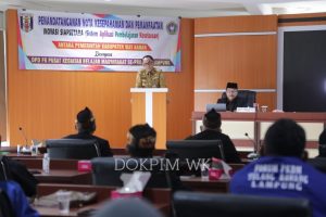 Bupati Way Kanan Hadiri Penandatanganan Nota Kesepahaman dan Pemanfaatan Inovasi ‘SIAP SETARA’