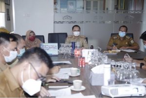 Sekda Saipul Pimpin langsung Rapat Bahas SE Menpan RB No. 5 Tahun 2021