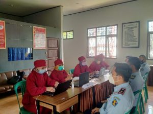 Cegah Kluster Lapas, Sebanyak 30 Pegawai Lapas Way Kanan Ikuti Vaksinasi Covid-19 Dosis Pertama