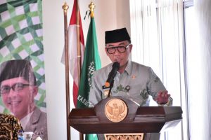 Bupati Way Kanan Hadiri Konfercab NU Kabupaten Way Kanan Ke-5