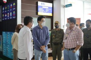 Memutus Rantai Penyebaran Virus Covid-19 Bupati Lamteng Musa Ahmad Tinjau Beberapa Rumah Sakit