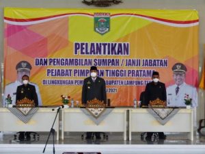 26 Pejabat Eselon II Pemkab Lamteng di Rolling, Kadis Kominfo Dijabat Rosidi