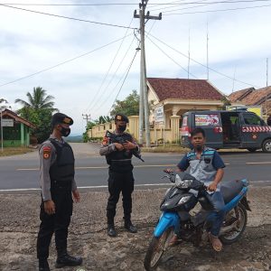 Polres Way Kanan Ajak Masyarakat Dalam Penanganan Covid-19