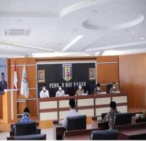 Sekdakab Way Kanan Pimpin Rapat Persiapan Pembinaan Peserta MTQ