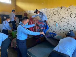 Antisipasi Gangguan Kamtib, Lapas Way Kanan adakan Apel Siaga Peningkatan Kewaspadaan Jelang Tahun Baru 2022