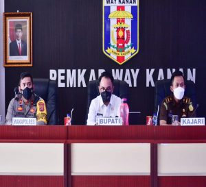 Bupati Hadiri Rakoor Pembahasan Penyaluran Pupuk Bersubsidi Di Kabupaten Way Kanan