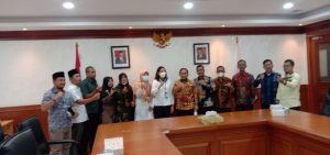 Rombongan DPRD Lamtim Konsultasi ke Kementrian Sosial Terkait Bantuan Kemenkes RI