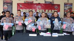 Polres Mesuji Gelar Press Release Penangkapan Pelaku Pembunuhan Siswi SMKN1 Tanjung Raya