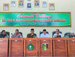 Asisten Bupati Lamtim Hadiri Rakor Persiapan Pemberangkatan Jamaah Haji