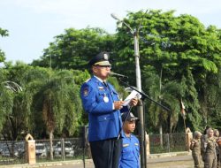 Bupati Dawam Menjadi Pembina Apel Peringatan HUT Pemadam Kebakaran Ke-105