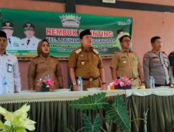 Wabup Lamtim Azwar Hadi Buka Rembuk Stanting Tingkat Kecamatan se Kabupaten Lampung Timur