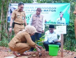 Plt. Bupati Ayu Asalsiyah Tanam Sejuta Pohon Matoa Bersama Kemenag Way Kanan