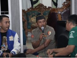 Saat Pertemuan Bupati Ela Siti Nuryamah menyampaikan pentingnya gotong royong