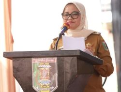 Bupati Lampung Timur Ela Siti Nuryamah Berikan Sambutan di Acara Musrenbang Kecamatan Sekampung Udik