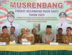 Bupati Lamtim MUSRENBANG, di Pasir Sakti Dengan Tema “Memacu Infrastruktur Pelayanan Publik dan SDM