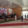 Bupati Way Kanan Pimpin Upacara Pengukuhan Paskibraka 2025